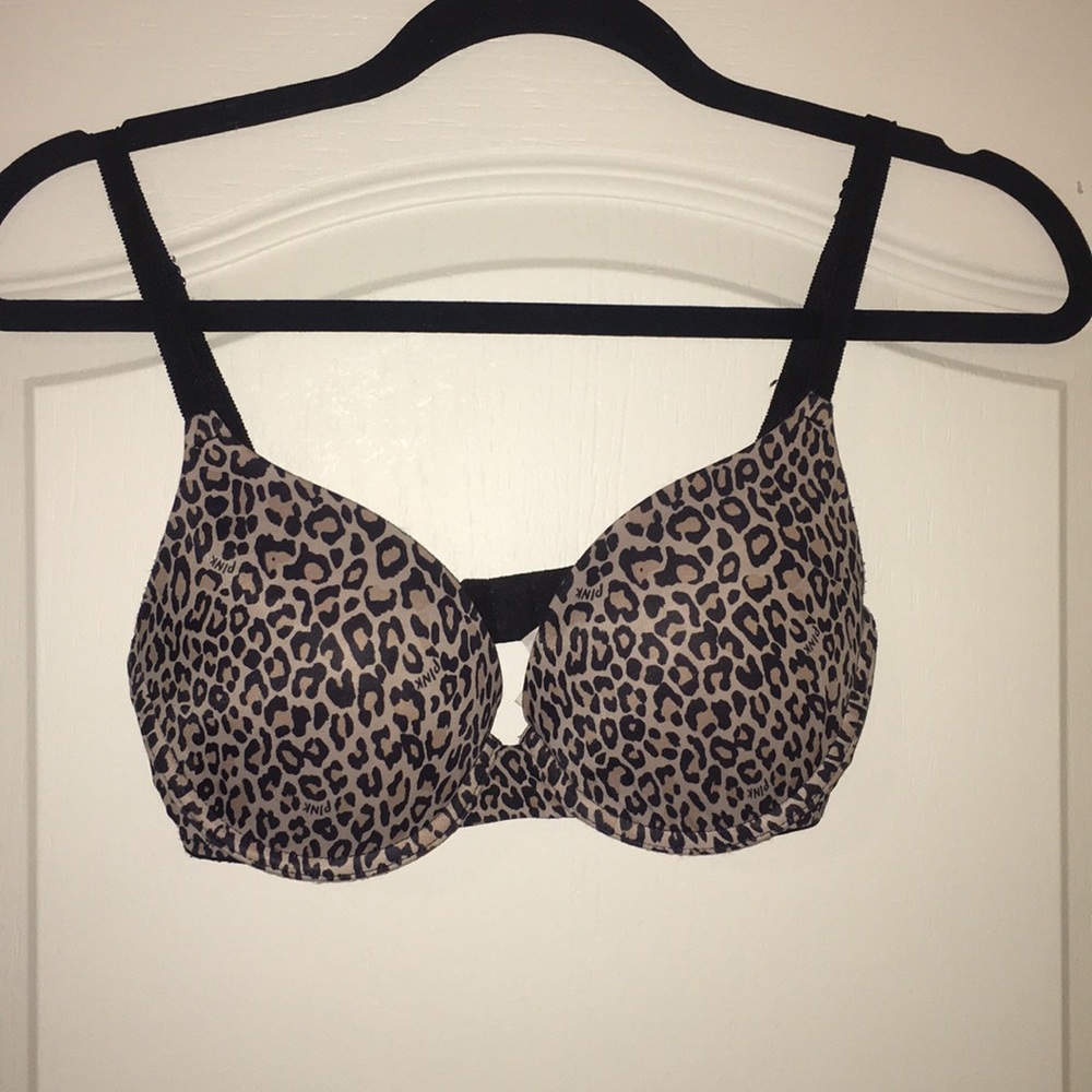 🌸 5 for $25 🌸 PINK Cheetah Push Up Bra